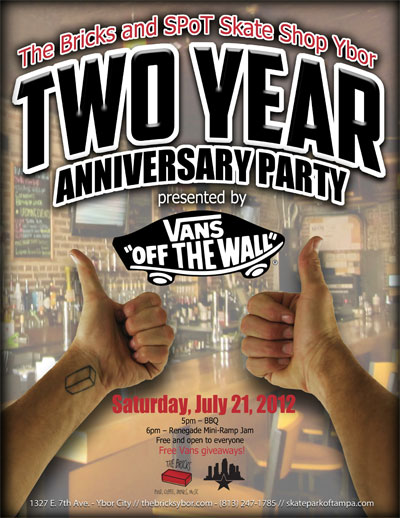 The Bricks Two Year Anniversary Party